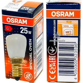Žárovka Žárovka do trouby E14 25W 300°C 230V OSRAM SPECIAL matná