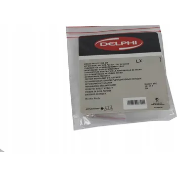 Zavěšení kol Sada příslušenství, brzdové destičky DELPHI LX0747