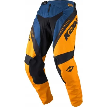 Moto bunda KENNY RACING KALHOTY CROSS/ENDURO MODEL FORCE PETROL BARVA ORANŽOVÁ/ČERNÁ