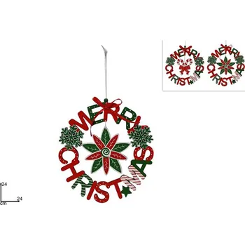 Vánoční dekorace PROHOME - Dekorace Merry Christmas 24cm různé druhy