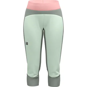Pánské termo spodky Dámské Kalhoty Ortovox Ravine Metawool 60 Hybrid Pants Women's Barva: Green Sage, Velikost: XL