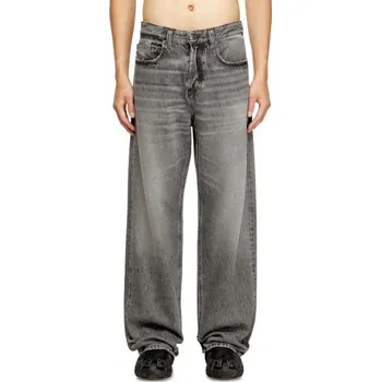 Pánské džíny DŽÍNY DIESEL 2001 D-MACRO TROUSERS BLACK