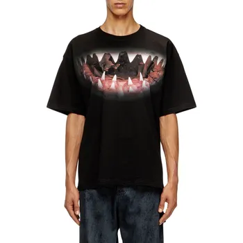 Pánské tričko TRIČKO DIESEL T-BOXT-T21 T-SHIRT BLACK