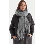 Šál Calvin Klein Emblem Aop Brushed LV04D8072G Šedá OS