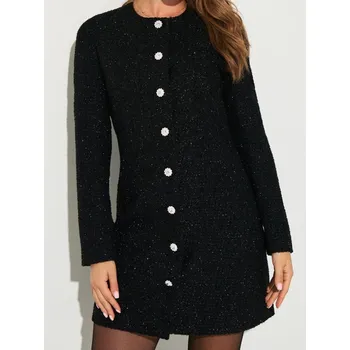 Dámské šaty Sinsay - Minišaty - černá - 715FI-99X - 715FI-99X-XXL