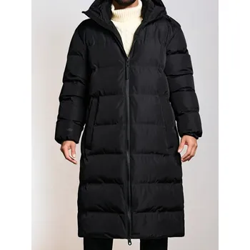 Dámský kabát Sinsay - Prošívaný kabát s kapucí - černá - 300EU-99X - 300EU-99X-S