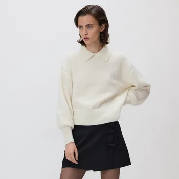 Reserved - Sukňošortky s mašlemi - černý - 343GF-99X - 343GF-99X-XXL