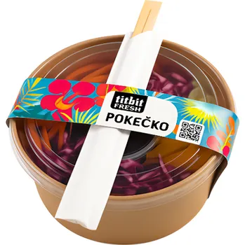 Titbit Poké Tofu, mango, granát, chilli sauce, nudle 300g