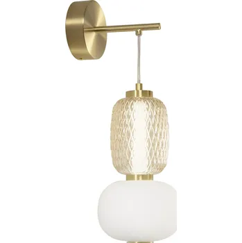 Nástěnné svítidlo FANEUROPE Nástěnné svítidlo LED TOTEM zlatá 18 W 2000 lm 3000 K 22 x 55 cm - FANEUROPE FAN LED-TOTEM-AP