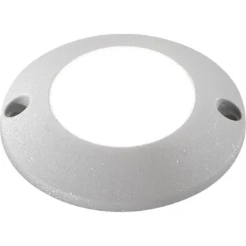 Venkovní osvětlení FANEUROPE Pochozí venkovní svítidlo ELMO hliník stříbrná, 3 W, 360 lm, 3000 K, IP54, 7 x 1,5 cm - FANEUROPE FAN LED-ELMO-UPC