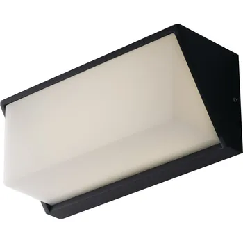 Venkovní osvětlení FANEUROPE Venkovní nástěnné svítidlo LED LUXON antracit hliník 12W 1550lm CCT IP54 11x25x9,5 cm - FANEUROPE FAN LED-W-LUXON ANT