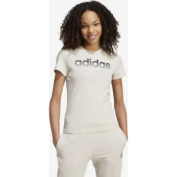 Dámské tričko ADIDAS Dámské tričko s logem ADIDAS L ČERNÁ