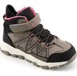 Dětská outdoorová obuv s PTX membránou Alpine Pro COREDO - hnědá / 28