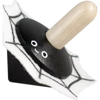 Jojo Detoa Dřevěná káča s plstí Pavouk