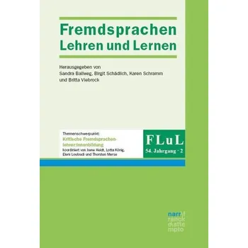 Německý jazyk FLuL - Fremdsprachen Lehren und Lernen 54, 2 - Schädlich, Birgit