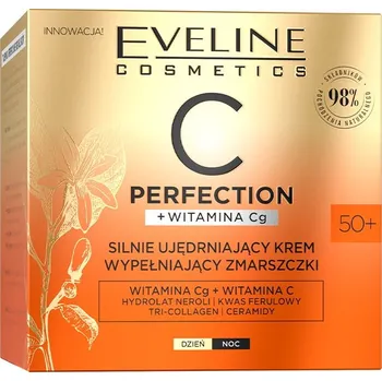 Pleťový krém Pleťový krém proti stárnutí Eveline Cosmetics C-Perfection 0 SPF den a noc 50 ml