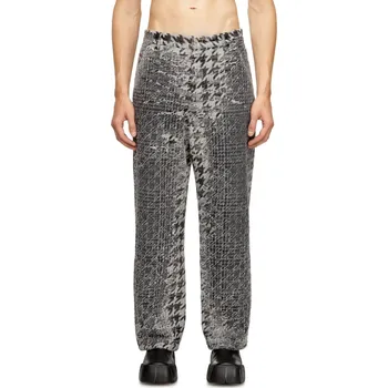 Pánské džíny DŽÍNY DIESEL D-EBER-FSH4 TROUSERS BLACK