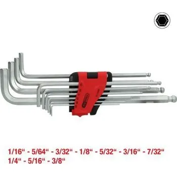 Autodíl Sada zahnutých šroubováků KS TOOLS 151.4920