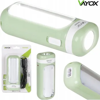 Svítilna LED AKU SVÍTILNA S BOČNÍM SVĚTLEM NABÍJECÍ 230V