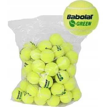 Tenis Tenisové míče BABOLAT STAGE 1 GREEN 72 ks Metodické pro výuku hry