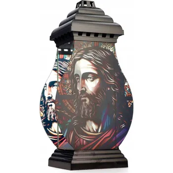 Svíčka Hřbitovní Svíčka Napoleon Antracit Jezus 40 cm