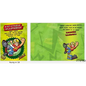 Obraz Přání Young B6 + obálka, vzor č. 018 Kolektiv autorů