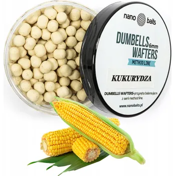 Boilies Dumbells Wafters 6mm KUKUŘICE 75 Ml Účinná Nástraha na Kapra Amura