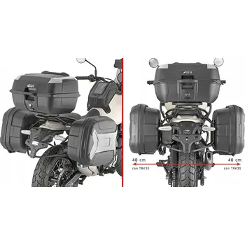 Zavazadlo na motocykl Givi Boční nosiče kufrů pro Royal Enfield Himalayan 450 (24) PL9059