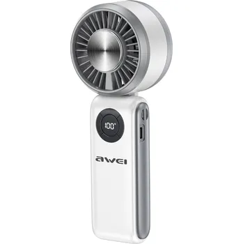 Vzduchotechnika Mini ruční ventilátor AWEI F39 Fast Ice USB-C Cestovní Kompaktní Větráček
