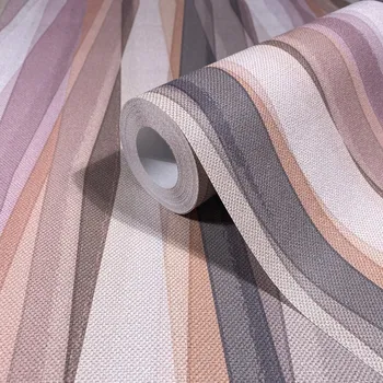 Tapeta Vícebarevná tapeta geometrické svislé linie vinylová tapeta