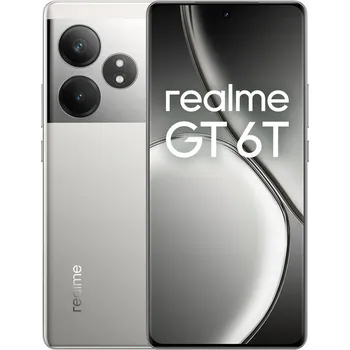 Mobilní telefon Smartphone realme GT 6T 8/256GB 6,78" 120Hz 50Mpix Stříbrný