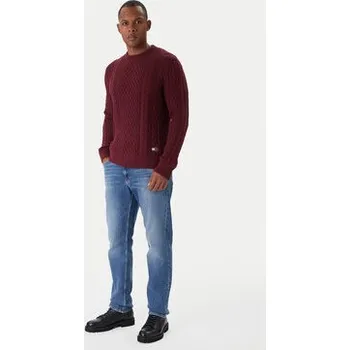 Pánský svetr Tommy Jeans Svetr DM0DM22101 Červená Regular Fit M