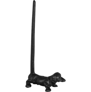 Držák kuchyňských utěrek Stylový litinový držák s motivem psa - Strömshaga AB - 1 ks