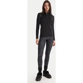 Roxy Termoprádlo vrchní části Daybreak Brushed Half Zip ERJLW03054 Černá Slim Fit XS