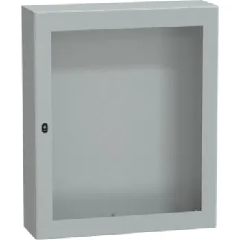 Rozvaděč Schneider Electric NSYS3D121030T S3D, 1200x1000x300, průh. dveře, RAL 7035