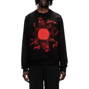 Pánská mikina MIKINA DIESEL S-GINN-T3 SWEAT-SHIRT BLACK