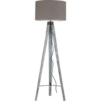 Stojací lampa FANEUROPE Stojací lampa Piantana Gallery, dřevěná, 1 x E27, 51 x 156 cm - FANEUROPE FAN I-GALLERY/PT