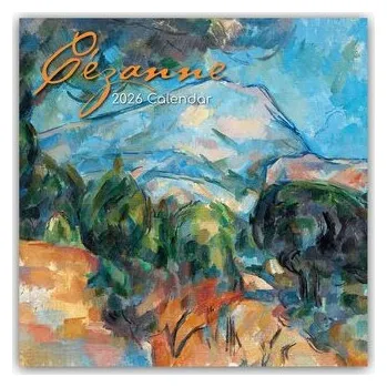 Literární biografie Cézanne 2026 - Paul Cézanne - 16-Monatskalender - The Gifted Stationery Co. Ltd