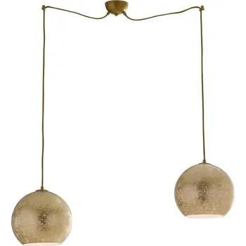 FANEUROPE Závěsné svítidlo VANITY zlatá, 2xE27, 120 cm - FANEUROPE FAN I-VANITY/S2 ORO