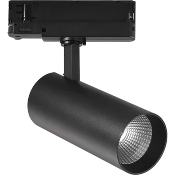 Bodové svítidlo FANEUROPE 3‑fázový systém svítidlo PLANE hliník černá LED 30 W 4000 K 3700 lm 160 x 180 cm - FANEUROPE FAN LED-PLANE-B-30M