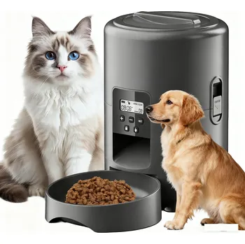 Miska pro psa Automatické krmítko Bedee kovové 2000 ml