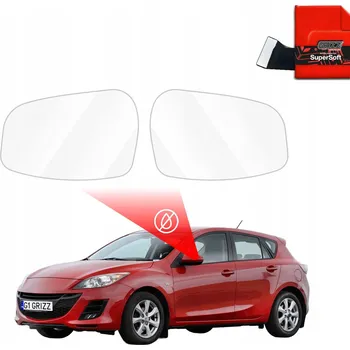 Polep vozidla Fólie proti dešti na zrcátka pro Mazda 3 (2008-2013)