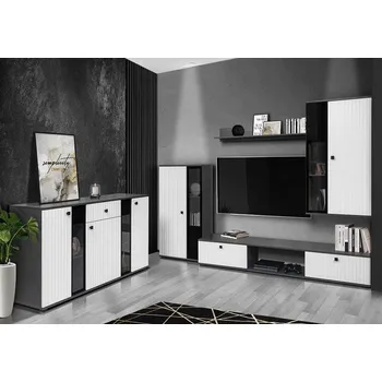 Obývací stěna Obývací stěna SALSA bílá/matera