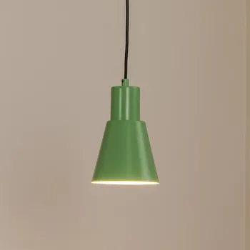 Opviq Závěsné světlo Konikkem, mátově zelené, kov, Ø 14 cm, E27 mátově zelená 1 x 40 W - Doprava zdarma