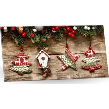 Čokoláda Hořká čokoláda 72% s brusinkami, Vánoční ozdoby, 175 g