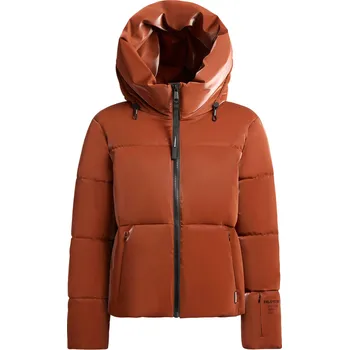 Dámská bunda Zimní bunda z Khujo - AUDREY SHINY - Ženy - hnědá