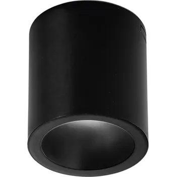 FANEUROPE Stropní LED svítidlo Manor kulaté černé 7W 820lm CCT 3000 / 4200 / 6500 K 9x10 cm - FANEUROPE FAN LED-MANOR-R-NER