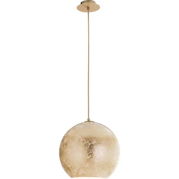 FANEUROPE Závěsné svítidlo VANITY zlatá, 1xE27, 30 x 30 x 120 cm - FANEUROPE FAN I-VANITY/S30 ORO