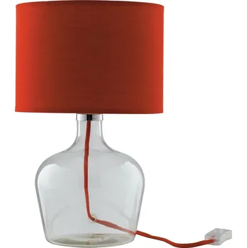 Lampička FANEUROPE Stolní lampa Lume Hendrix, růžová, 1 x E27, 23 x 37 cm - FANEUROPE FAN I-HENDRIX-L ROS