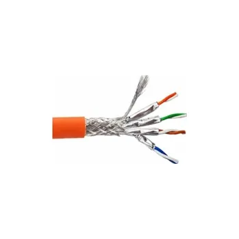 Kabel S/FTP kabel LEXI-Net, Cat6A, LS0H, B2ca-s1a,d0,a1, oranžový, 500m, cívka